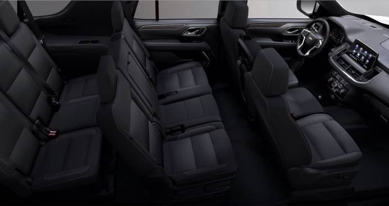 Executive SUV — Tahoe & Suburban — black Chevrolet Tahoe executive SUV interior