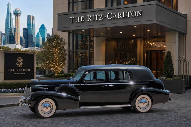 1939 Cadillac Fleetwood Limousine — black 1939 Cadillac Series 75 Fleetwood vintage limousine